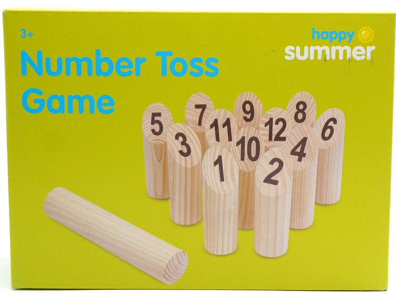 Happy Summer Number Toss Game FSC