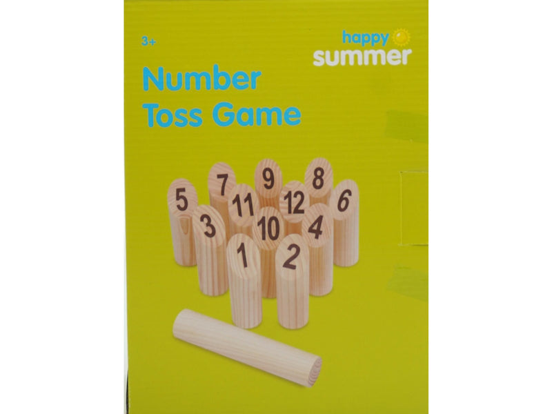 Happy Summer Number Toss Game FSC