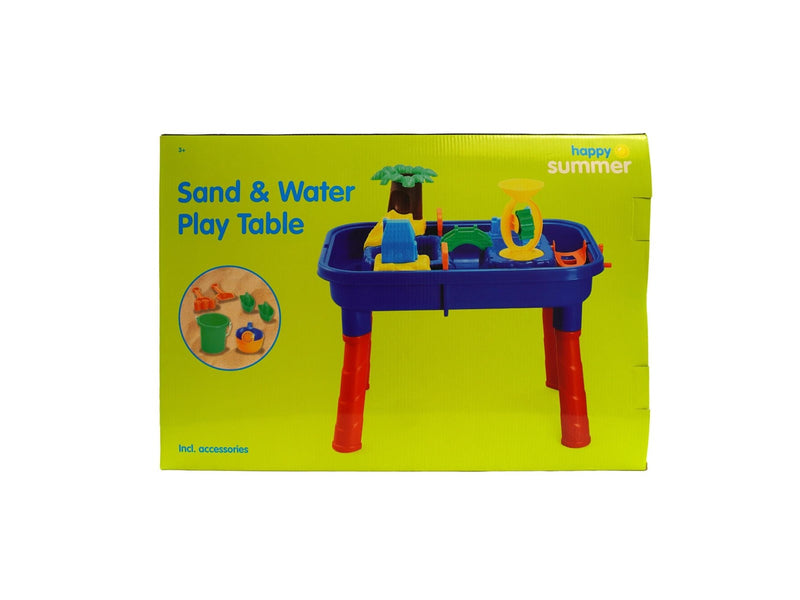 Happy Summer Sand & Water Play Table