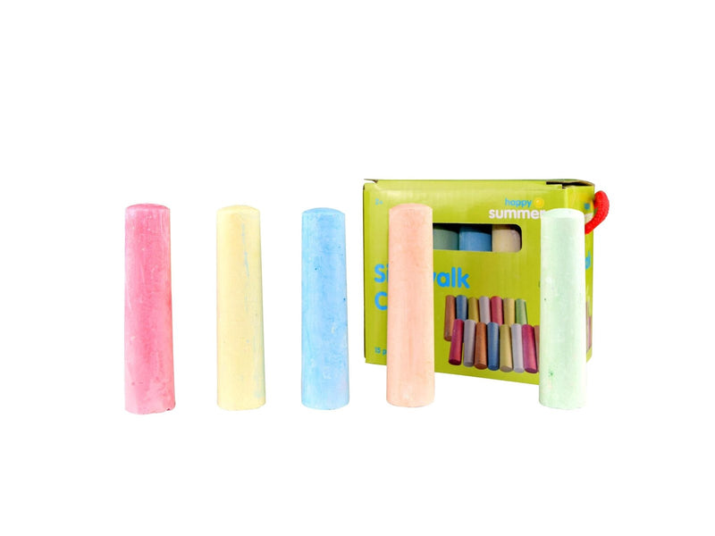 Happy Summer Sidewalk Chalk 15 pcs Box