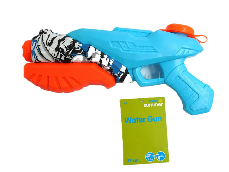 Happy Summer Water Gun 29 cm Graffiti - assorted