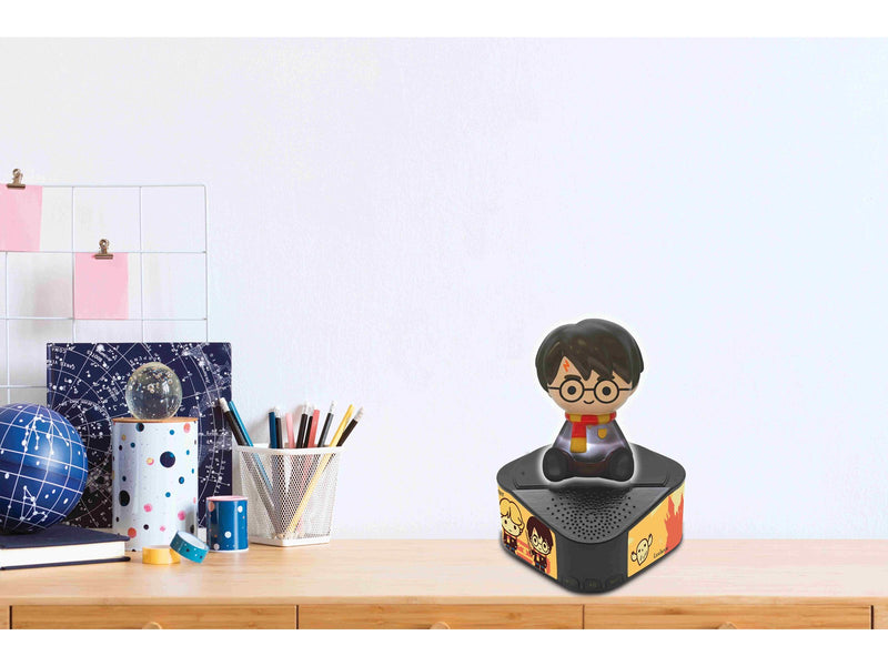 Harry Potter Bluetooth speaker with a  figurine