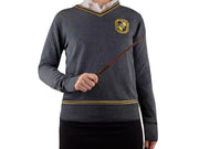 Harry Potter - Hufflepuff - Grey Knitted (Small) - Pullover