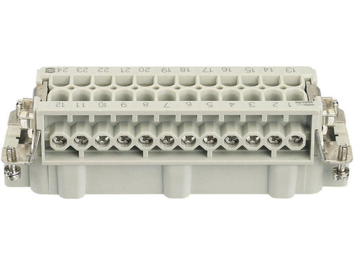 Harting Han e 24 pos male insert screw