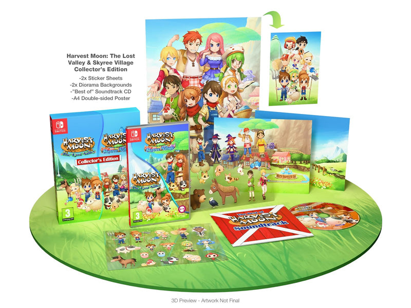 Harvest Moon: The Lost Valley & Skytree Village (Collector's Edition) - Nintendo Switch - RPG - PEGI 3