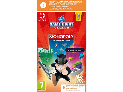 Hasbro Game Night (Code in a Box) - Nintendo Switch - Unterhaltung - PEGI 7