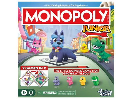 Hasbro Gaming Monopoly Junior 2 In 1 Refresh SE/FI