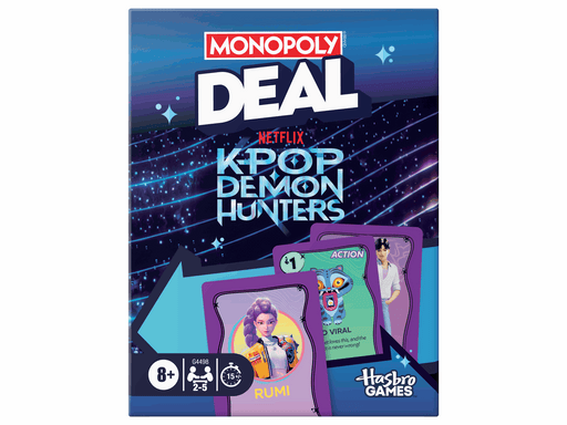 Hasbro Monopoly Deal KPop Demon Hunters (English)