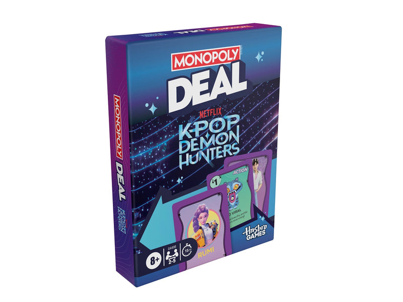 Hasbro Monopoly Deal KPop Demon Hunters (English)