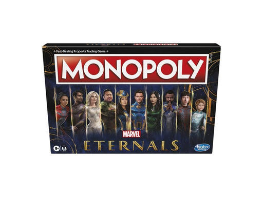 Hasbro Monopoly: Marvel Studios' Eternals Edition Board Game for Marvel Fans Kids Ages 8 and Up