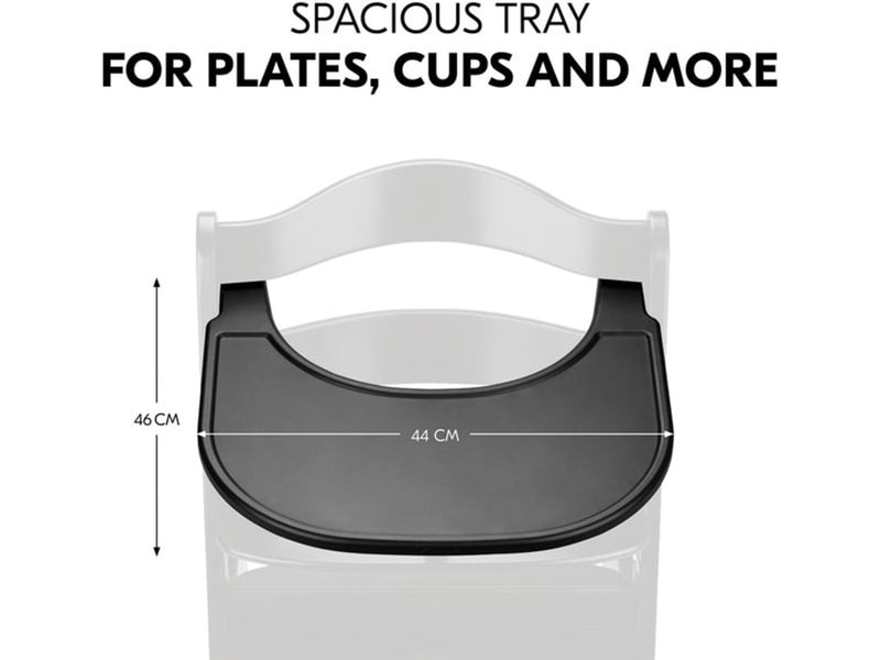 Hauck Alpha Click Tray high chair tray Black