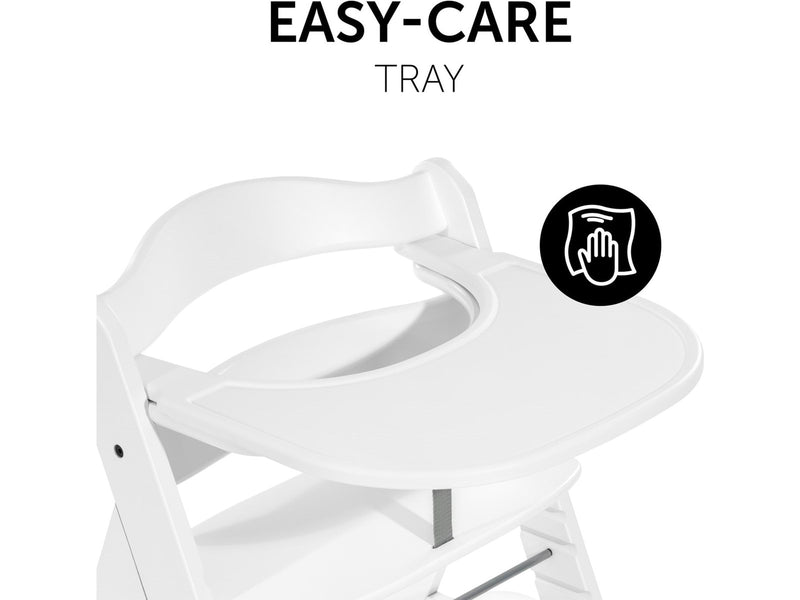 Hauck Alpha Click Tray high chair tray White