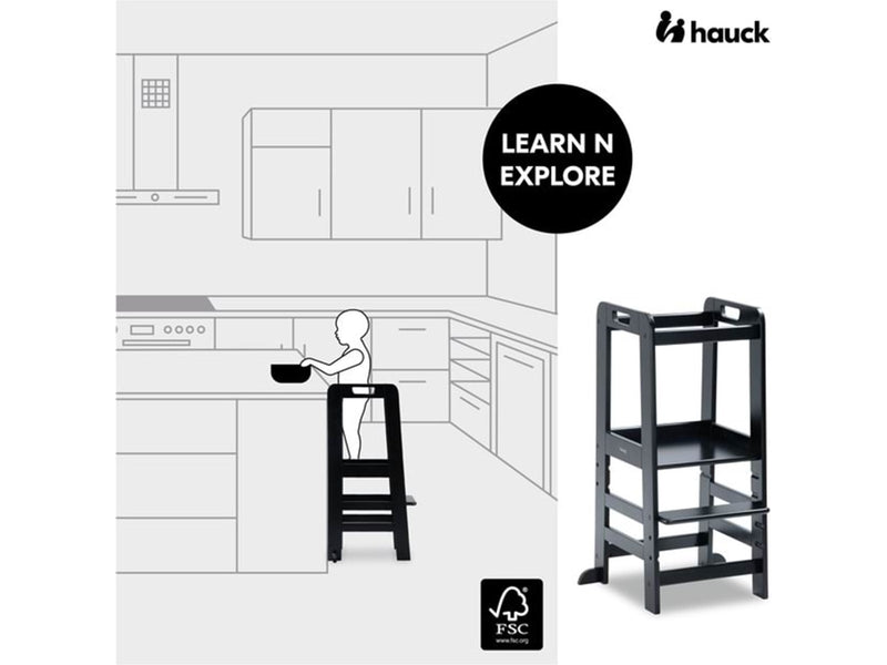 Hauck Learn N Explore standing stool black
