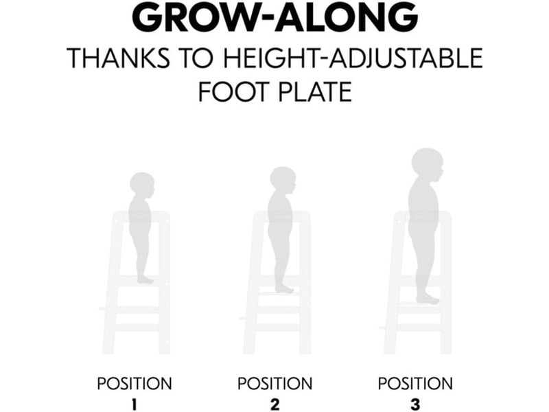 Hauck Learn N Explore standing stool white