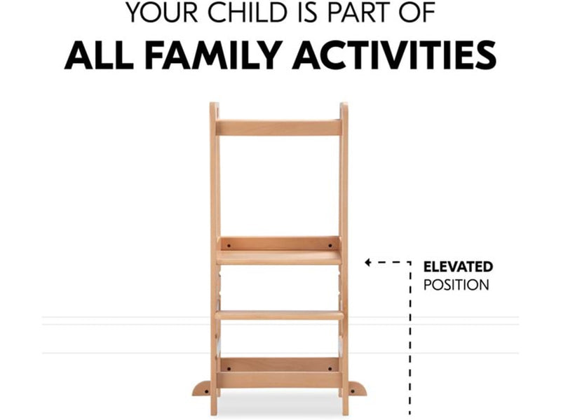 Hauck Learn N Explore standing stool wood