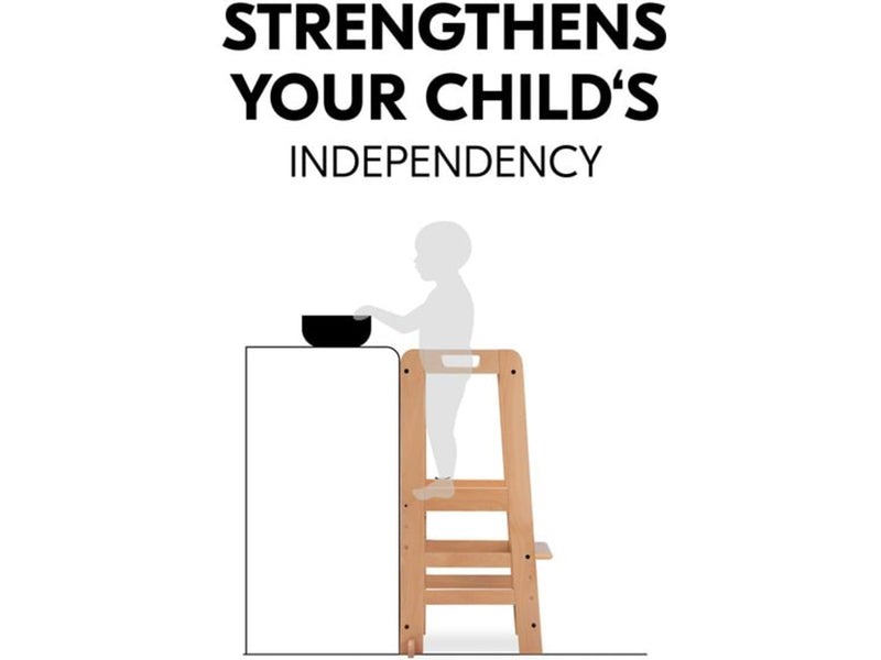 Hauck Learn N Explore standing stool wood