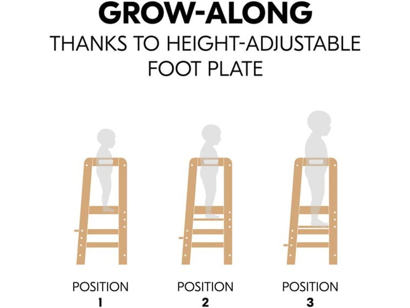 Hauck Learn N Explore standing stool wood