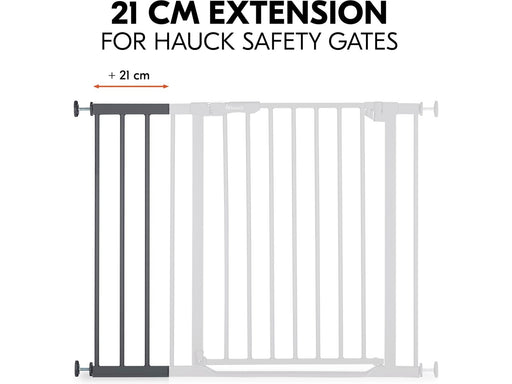 Hauck Safety Gate Extension 21 cm dark grey