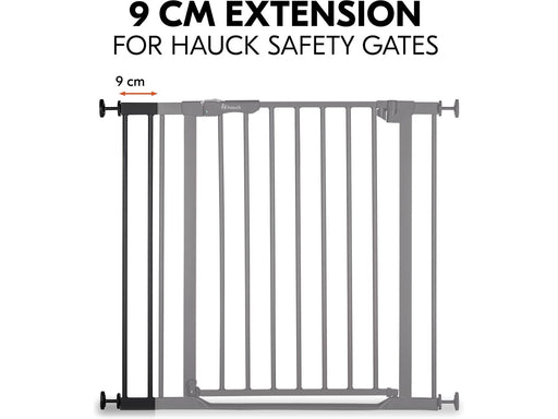 Hauck Safety Gate Extension 9 cm black