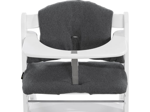 Hauck Select high chair cushion Jersey Charcoal