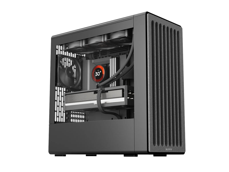 Havn BF 360 Flow - Black - Gehäuse - Miditower - Schwarz
