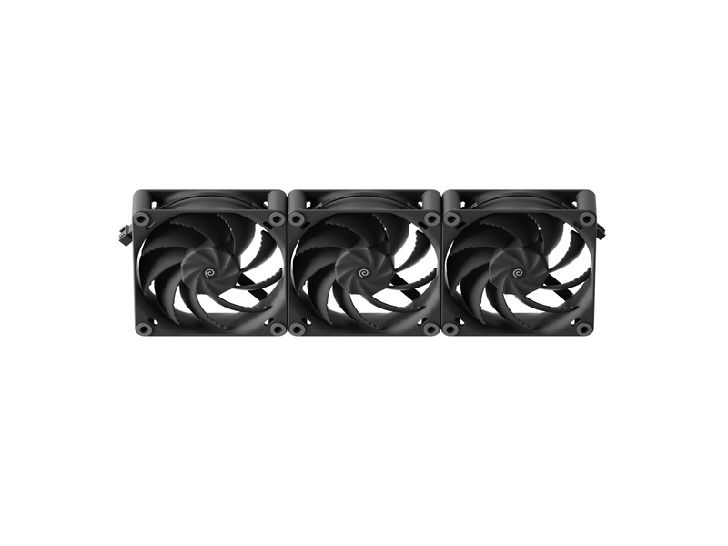 Havn H12 - Triple pack - Gehäuselüfter - 120mm - Schwarz - 32 dBA