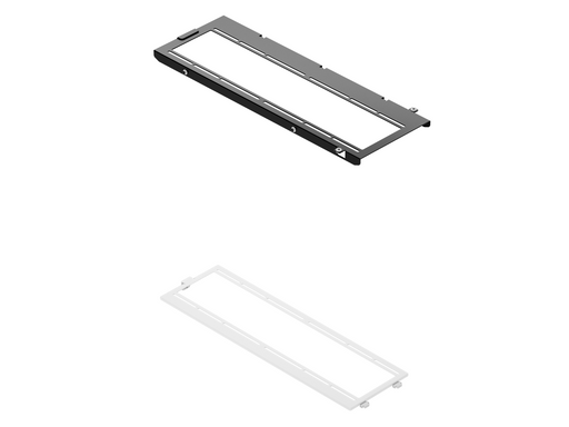 Havn HS 420 Fan Brackets for 360mm Radiator - White