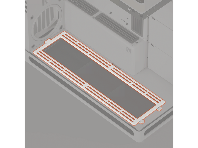 Havn HS 420 Lower Fan Bracket - White