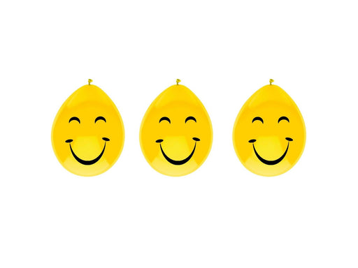 Haza Witbaard Balloons smiley face 6pcs.
