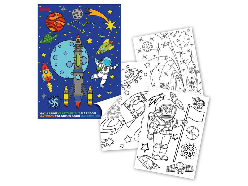 Haza Witbaard Coloring book Space