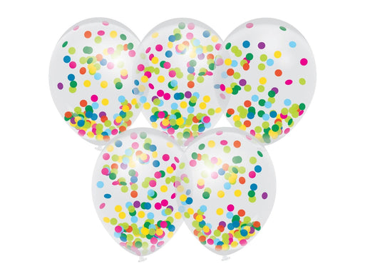 Haza Witbaard Confetti Balloons Color 5pcs.