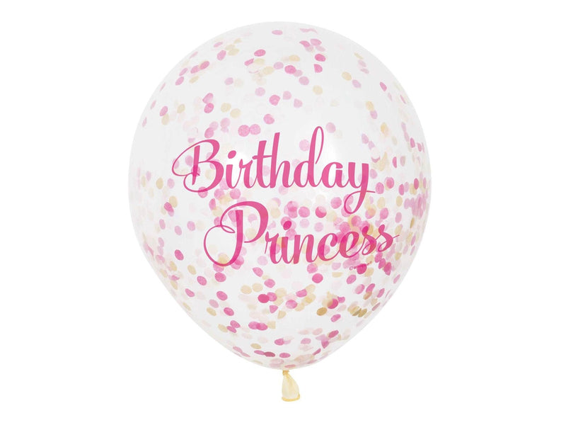 Haza Witbaard - Confetti Balloons Princess 6 pcs.
