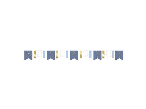 Haza Witbaard Miffy Garland Blue 4mtr.