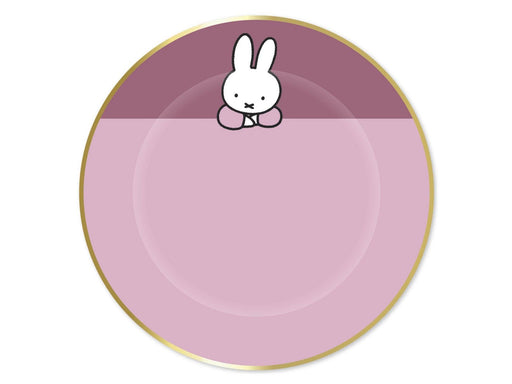 Haza Witbaard Plates Miffy Pink 8 pcs.