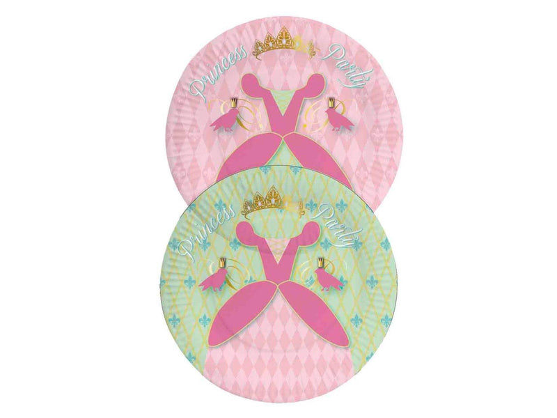 Haza Witbaard Princess Party plates 8pcs.