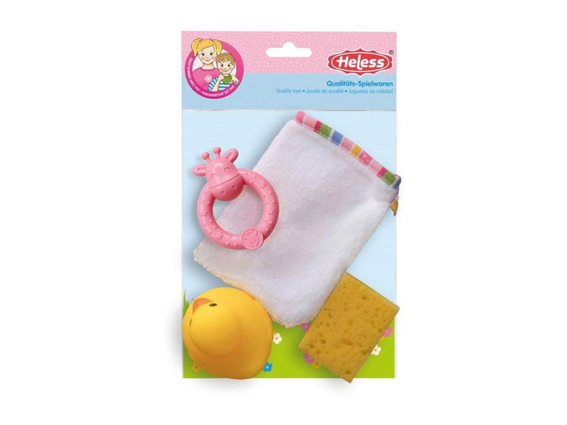Heless Dolls Washcloth with Accessories 4ldg.