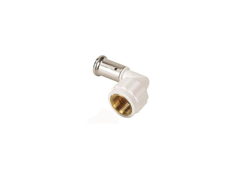 Henco bent 90° female iron adapter 20 mm x 34