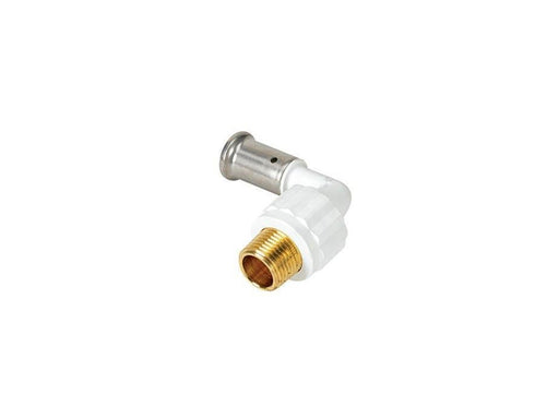 Henco bent 90° male iron adapter 20 mm x 12