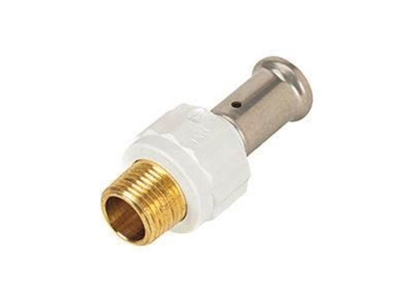 Henco straight male iron adapter 32 mm x 1