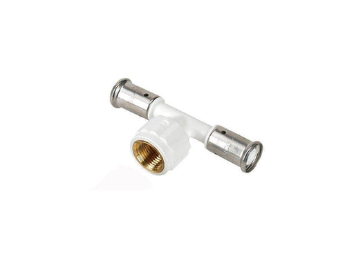 Henco t-female iron centre 20 x 12 x 20 white cw602