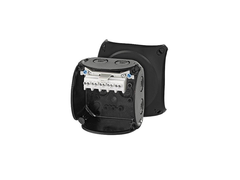 Hensel Kf0202b 93x93 mm black m20 5x1.5-2.5 5mm2