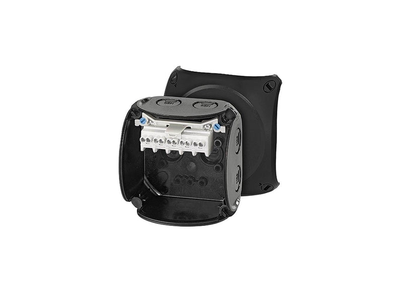 Hensel Kf0202b 93x93 mm black m20 5x1.5-2.5 5mm2