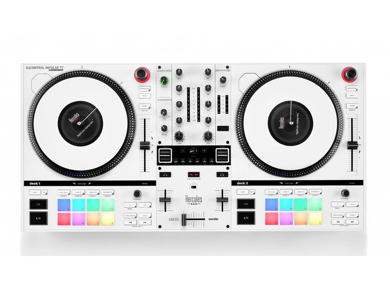 Hercules DJ Control Inpulse T7 - White Edition