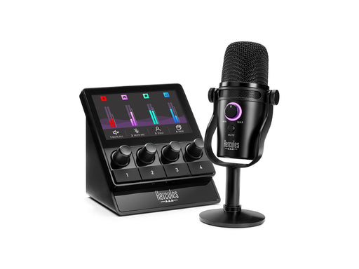 Hercules Stream Starter Kit (Stream 100 + USB Microphone)