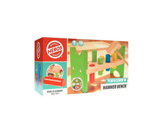 Heros FSC® Play & Learn – Play and Learn Hammerbank (10 Teile)