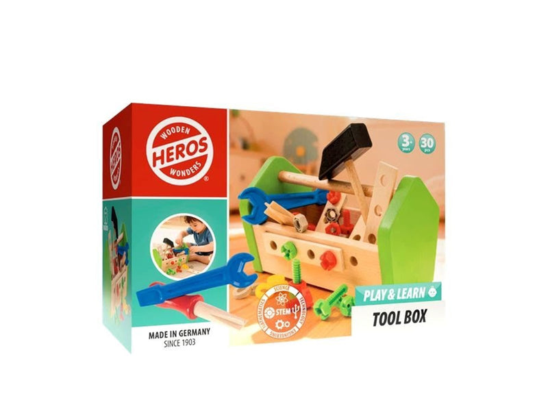 Heros FSC® Play & Learn – Play and Learn Werkzeugkiste (30 Teile)