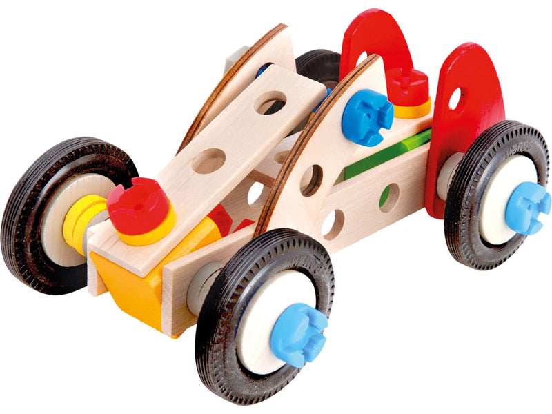 Heros Konstruktionsspielzeug – 3-in-1, Rennwagen, 50 Teile