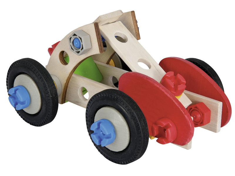 Heros Konstruktionsspielzeug – 3-in-1, Rennwagen, 50 Teile