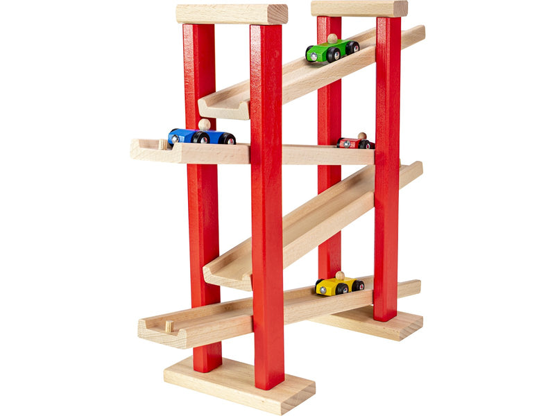 Heros Play & Learn – Holz-Rennstrecke mit 4 Autos