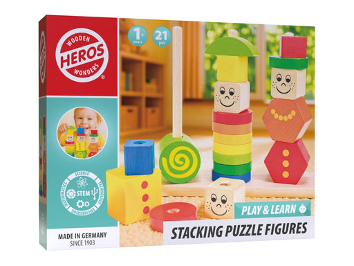 Heros Spielen & Lernen – Holz-Stapelfiguren